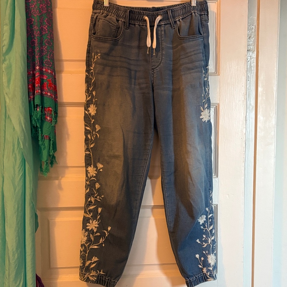 DRIFTWOOD embroidered Jogger Pants